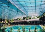 Lắp đặt mái che bể bơi HIỆN ĐẠI, TIẾT KIỆM 30% CHI PHÍ tại Mái xếp Đất Việt