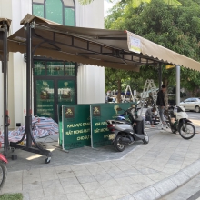Mái Xếp Di Động Nhà Biệt Thự