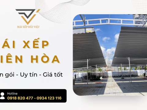 Mái Xếp Đất Việt mang đến giải pháp mái xếp Biên Hòa trọn gói, giá tốt